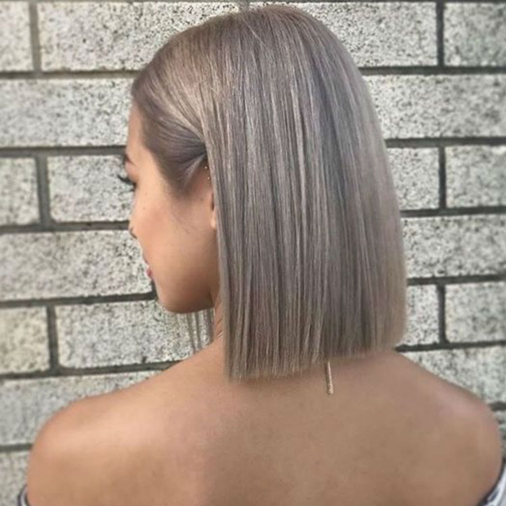 Sharp Mushroom Brown Bob Straight Style Sharp Mushroom Brown Bob Straight Style β Mushroom Brown Hair
