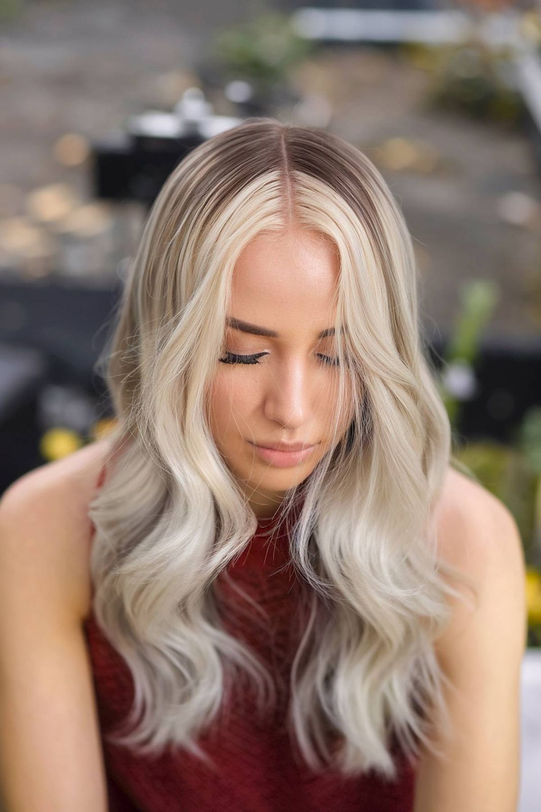 Root Shadow With Blonde Highlights Root Shadow With Blonde Highlights β Long Winter Haircuts