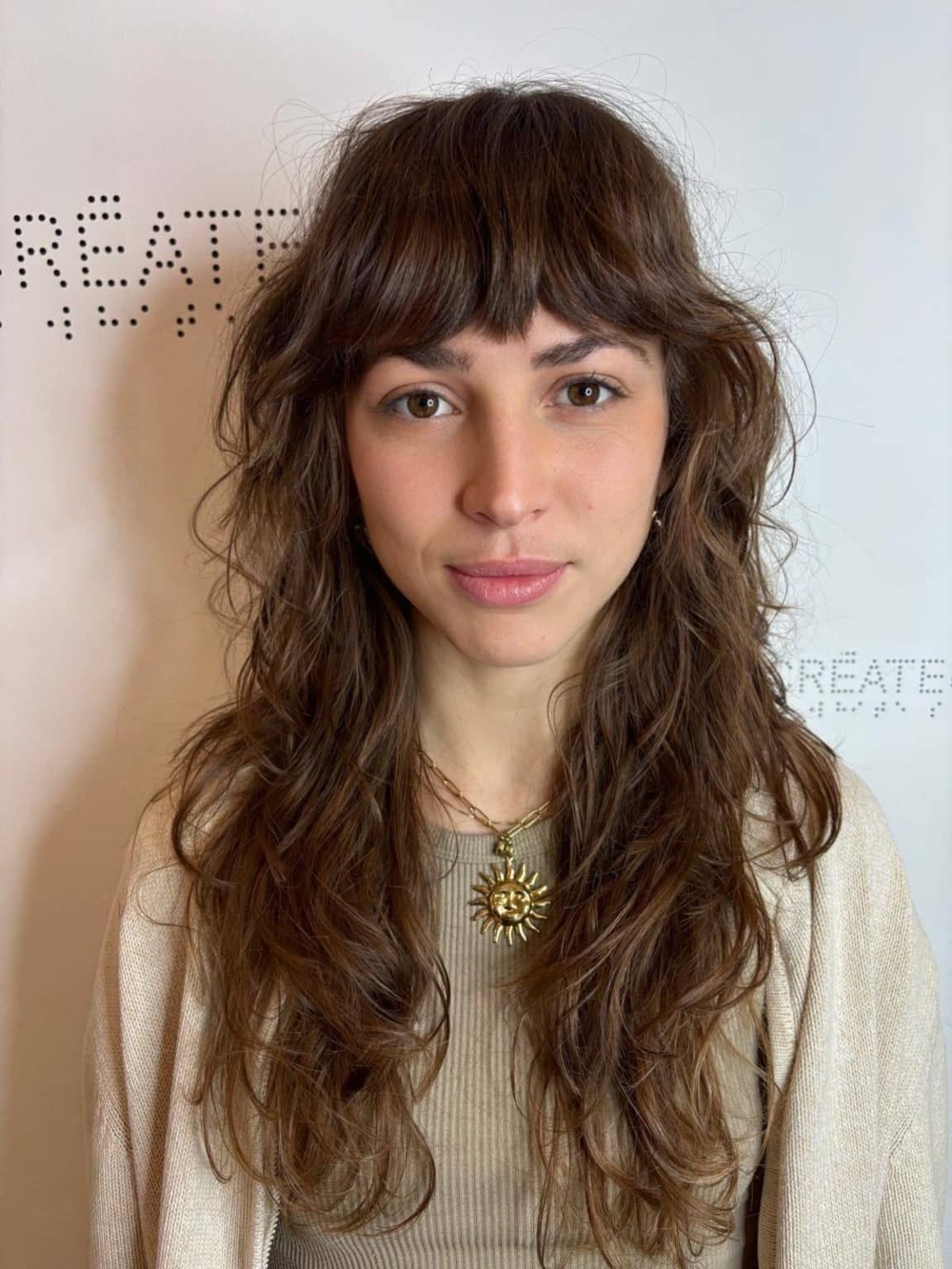 Shag Cut Collarbone Waves Shag Cut Collarbone Waves β Long Winter Haircuts