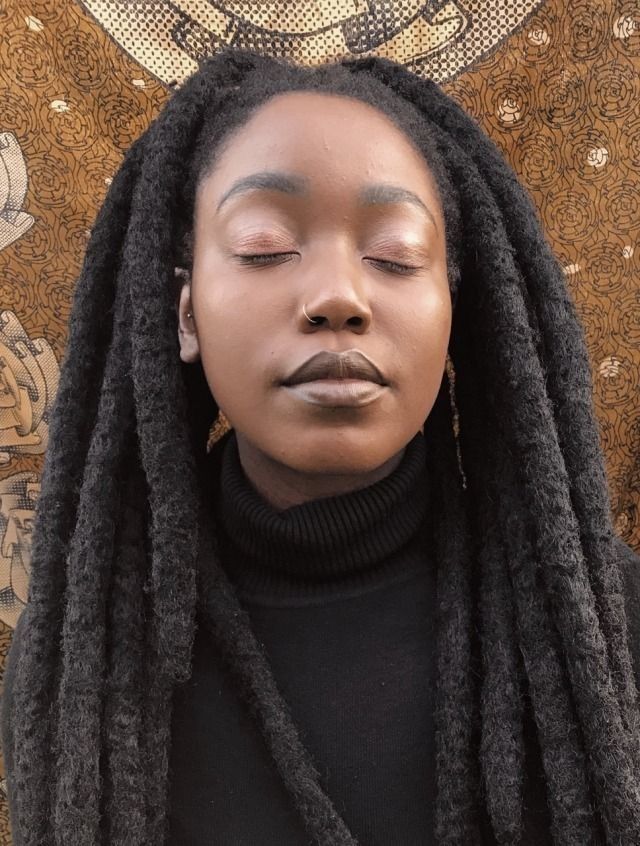 Dreadlocks Visual Idea — Winter Hairstyles for Black Women