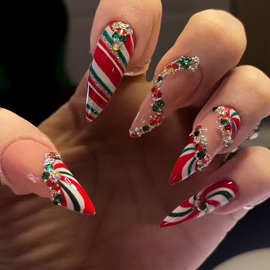 Christmas Visual Idea Christmas Visual Idea β Christmas Acrylic Nails 2026