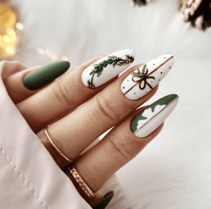 Visual Idea — Christmas Nails for Women Over 50 2026