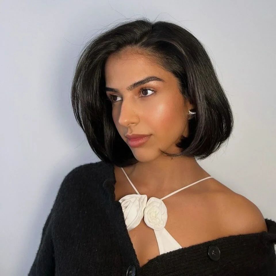 No Bangs Visual Idea — Winter Bob Haircuts