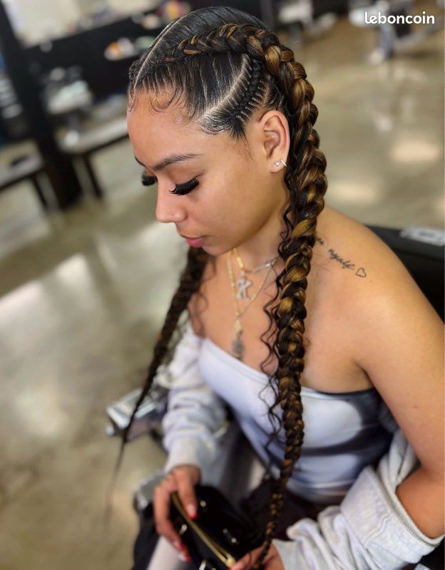 Mid-Back Visual Idea — Winter Braided Hairstyles