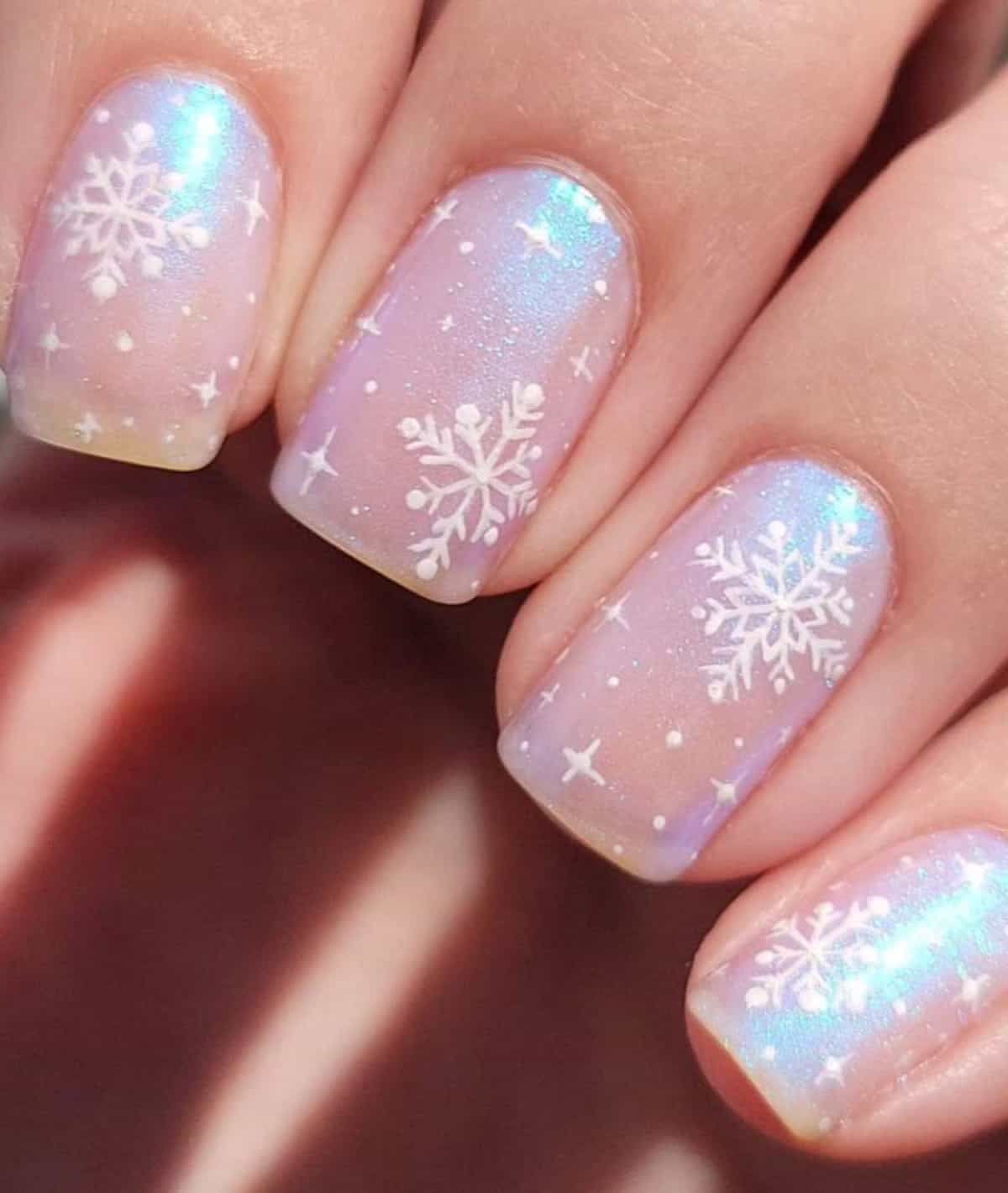 Festive Motif Medium Almond Nails Festive Motif Medium Almond Nails β Christmas Nail Colors 2026