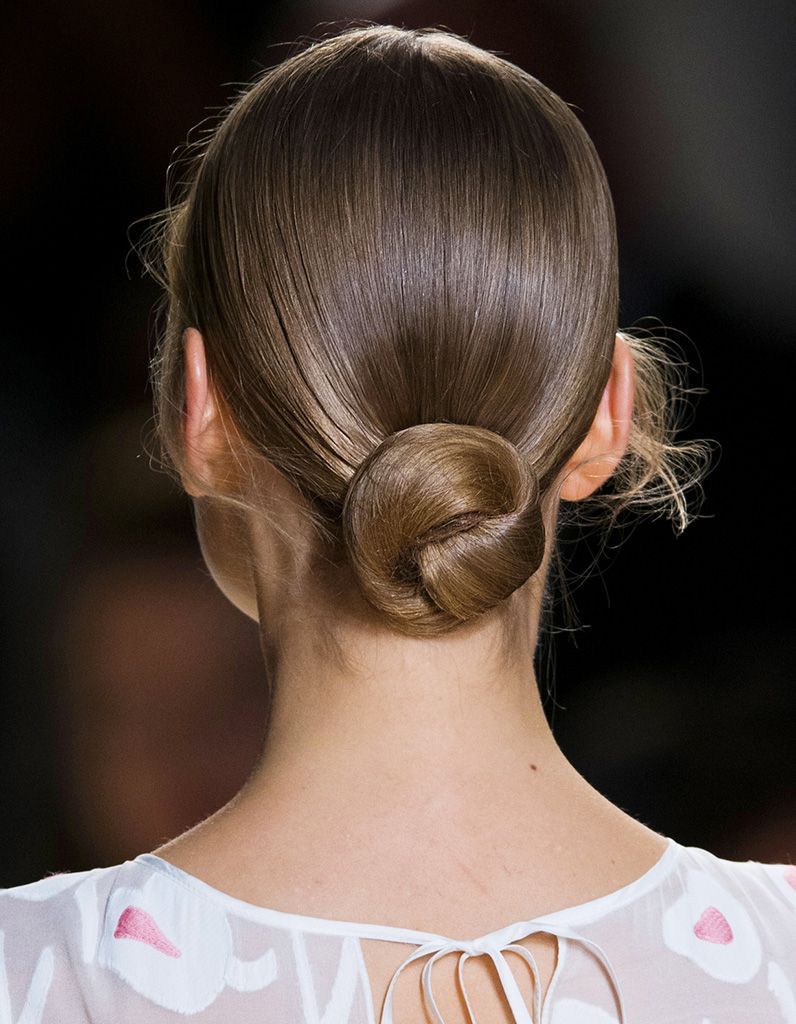 Sleek Low Bun — Winter Date Night Hairstyles