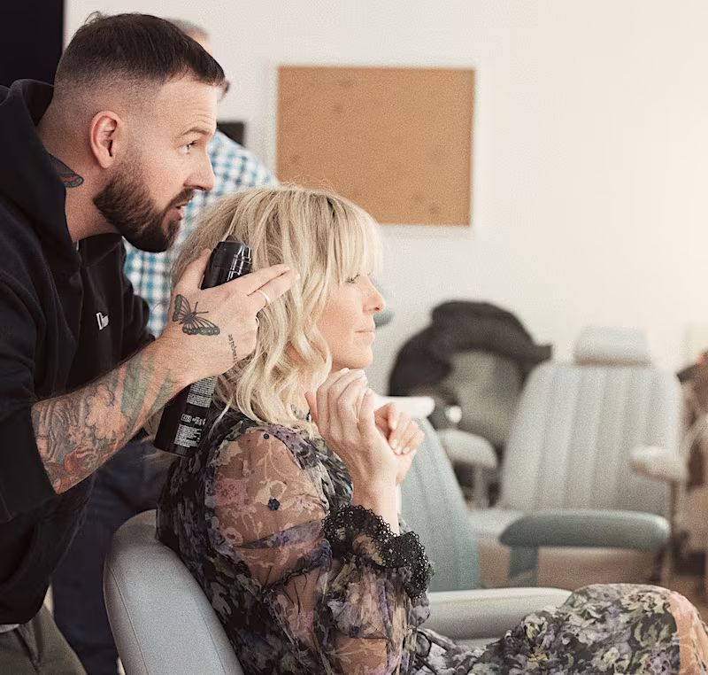 Shoulder Visual Idea — Winter Date Night Hairstyles