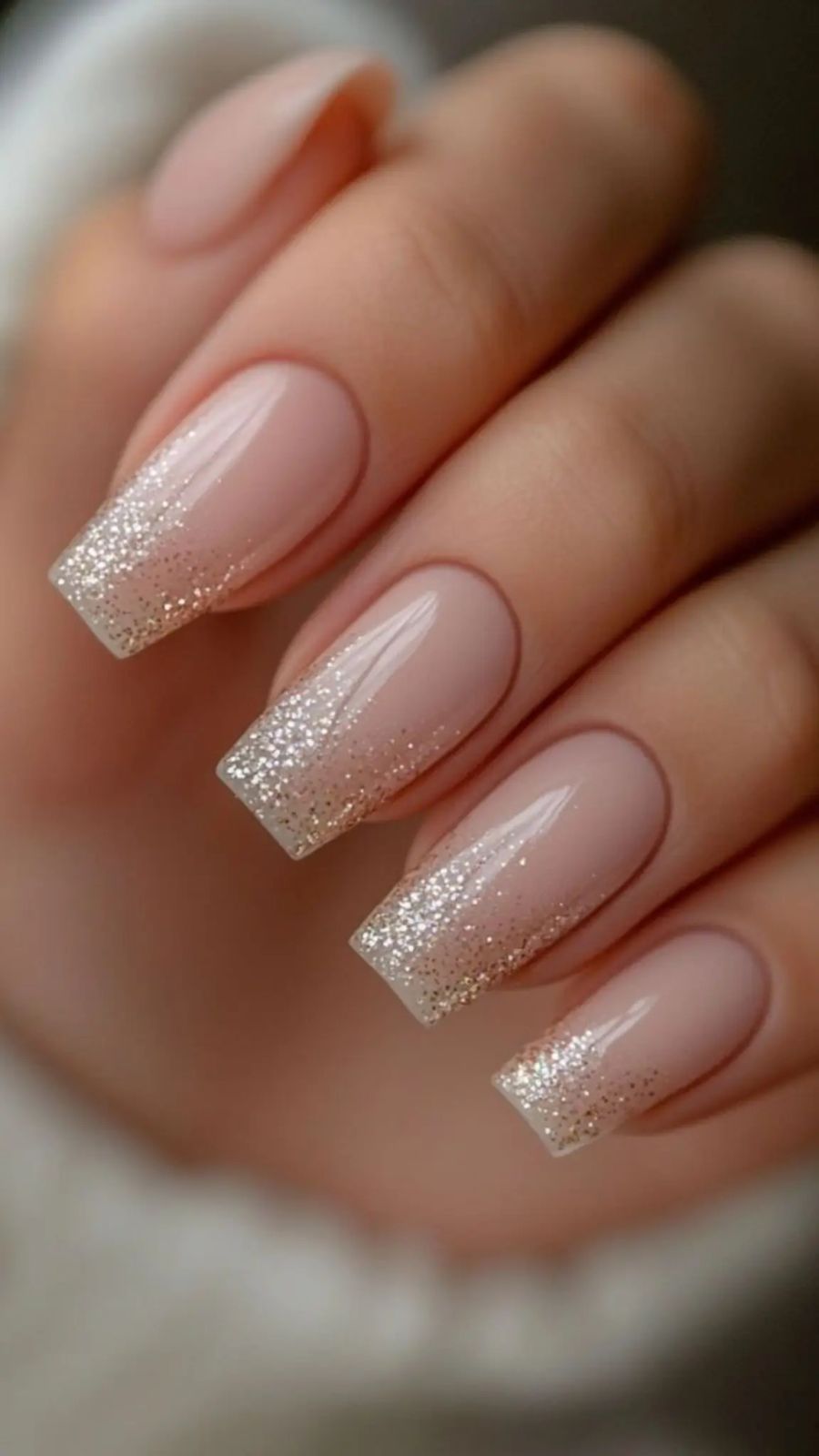 Festive Visual Idea Festive Visual Idea β New Years Square Nails 2027