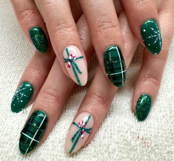 Clean Cuticle Work Even Application Visual Idea Clean Cuticle Work Even Application Visual Idea β Classy Christmas Nails 2026