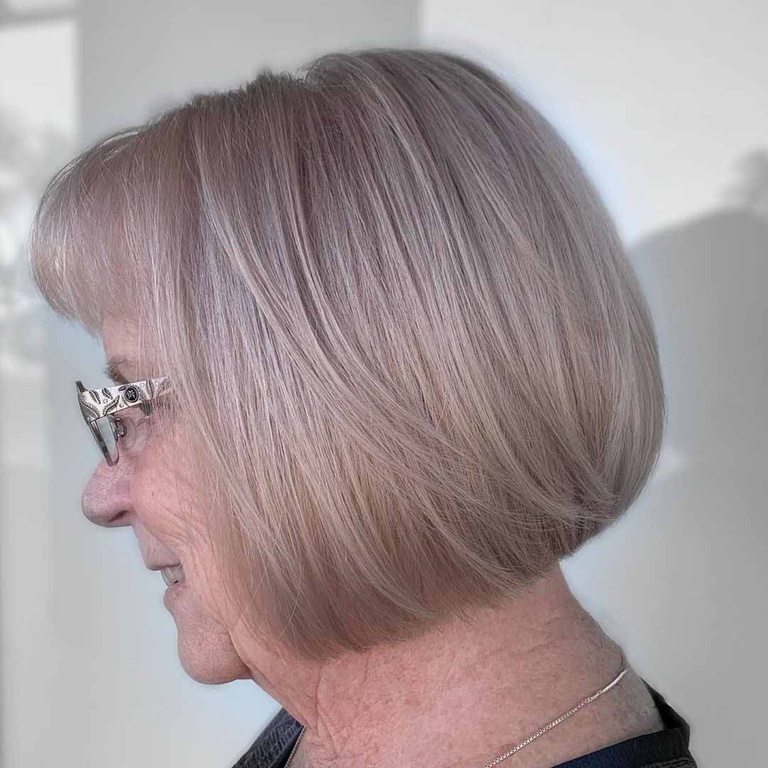 Ash Blonde Visual Idea — Winter Hairstyles for Women Over 70