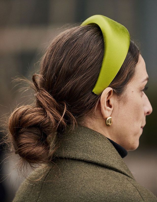 Brown Visual Idea — Winter Hairstyles with Headband