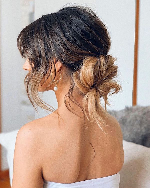 Textured Updo with Soft Face-Framing Textured Updo with Soft Face-Framing β Winter Party Hairstyles
