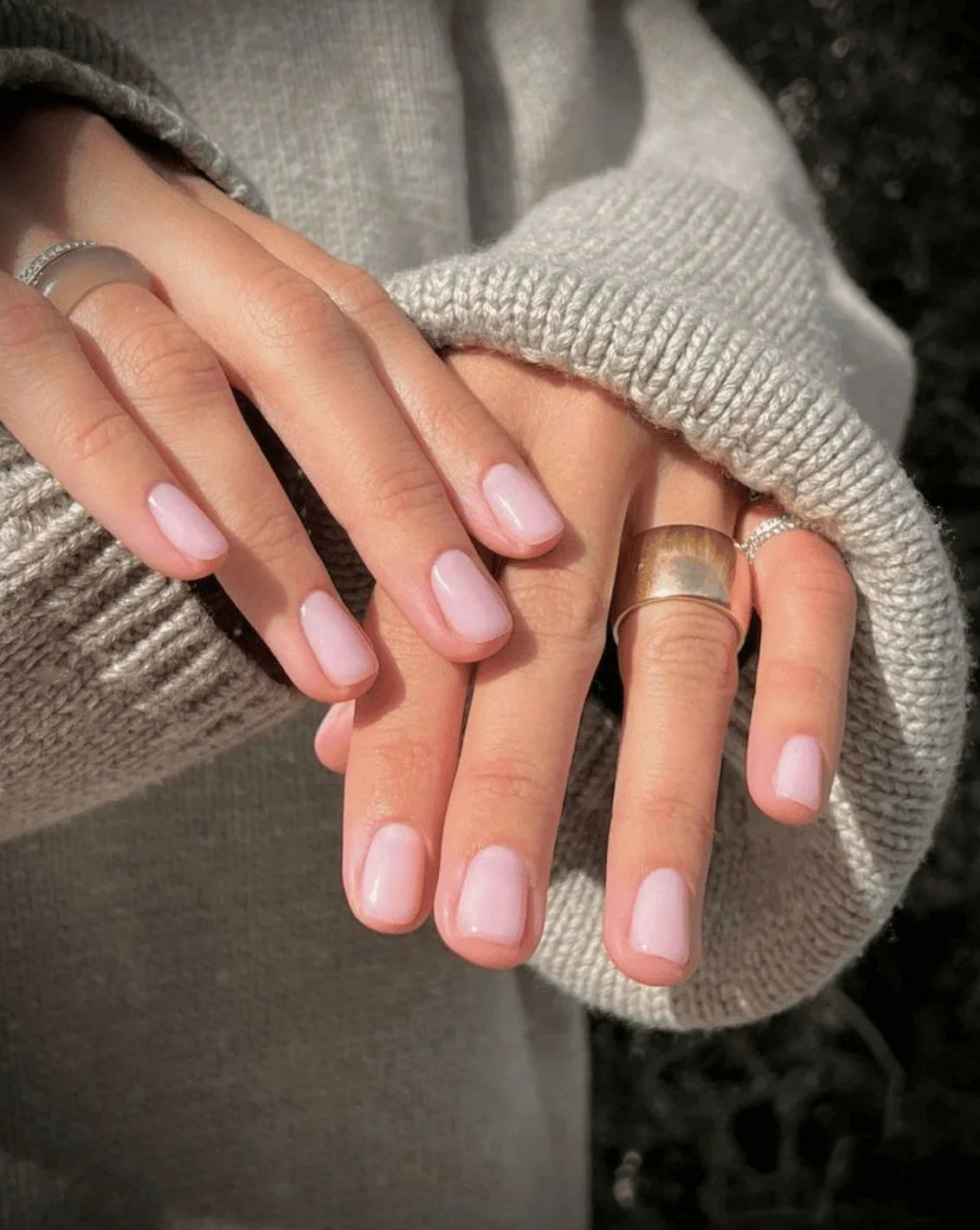 Glossy Visual Idea Glossy Visual Idea β Winter Nail Colors for Short Nails