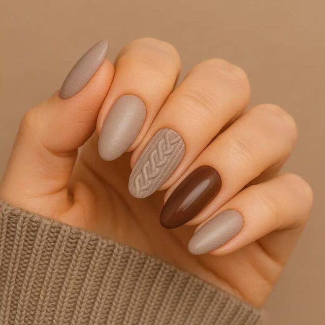 Matte Visual Idea Matte Visual Idea β Winter Nail Colors for Short Nails