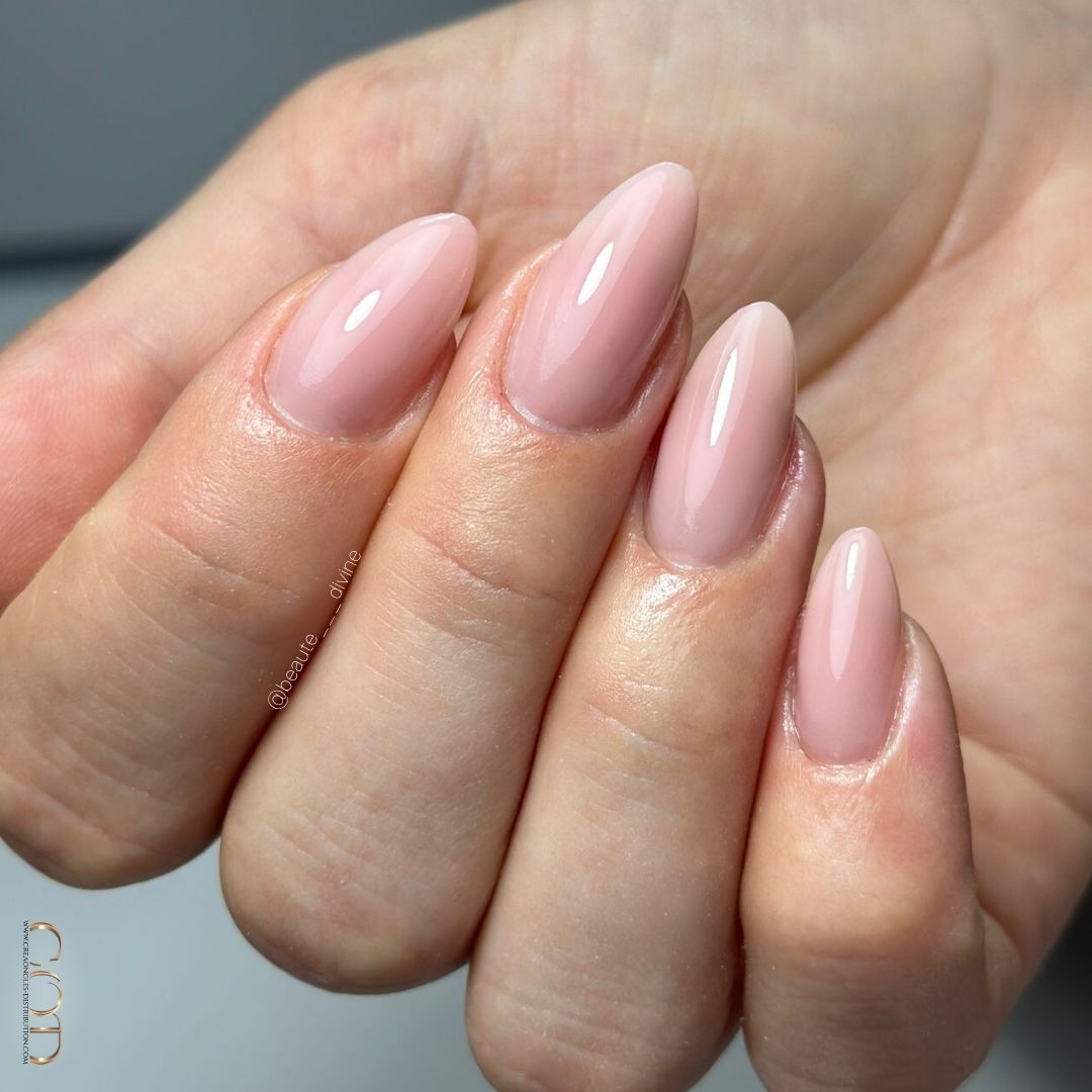 Pale Pink Geode Art with Gold Accents Pale Pink Geode Art with Gold Accents β New Years Dip Powder Nails 2027