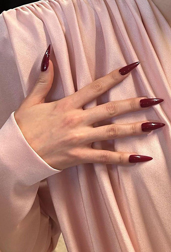Glossy Visual Idea Glossy Visual Idea β Winter Work Nails