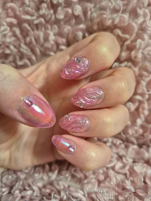 Subtle Star Accent Light Blue Nails Subtle Star Accent Light Blue Nails β Winter Birthday Nails